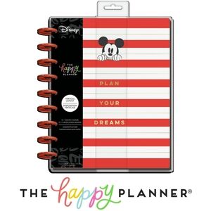 Mickey Mouse 12 Month Undated Blank Disney Happy Planner